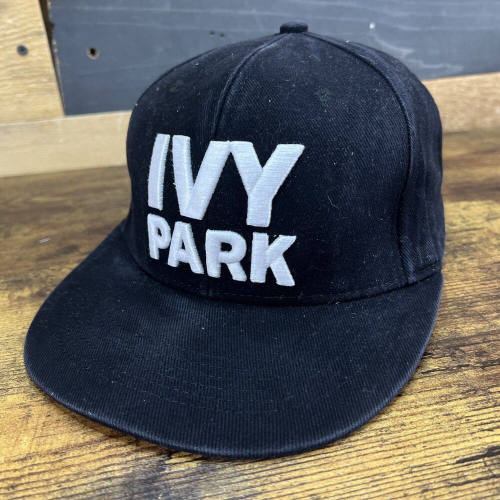 Ivy Park Hat Black Baseball Cap Adjustable Embroidered Snapback Hat Beyonce Cap